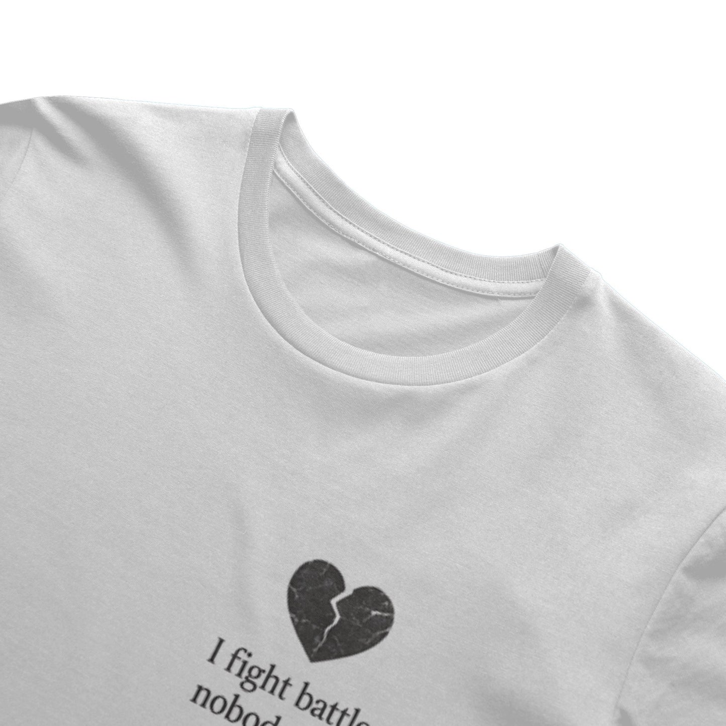 SILENT BATTLE bigger front gildan mens t shirt