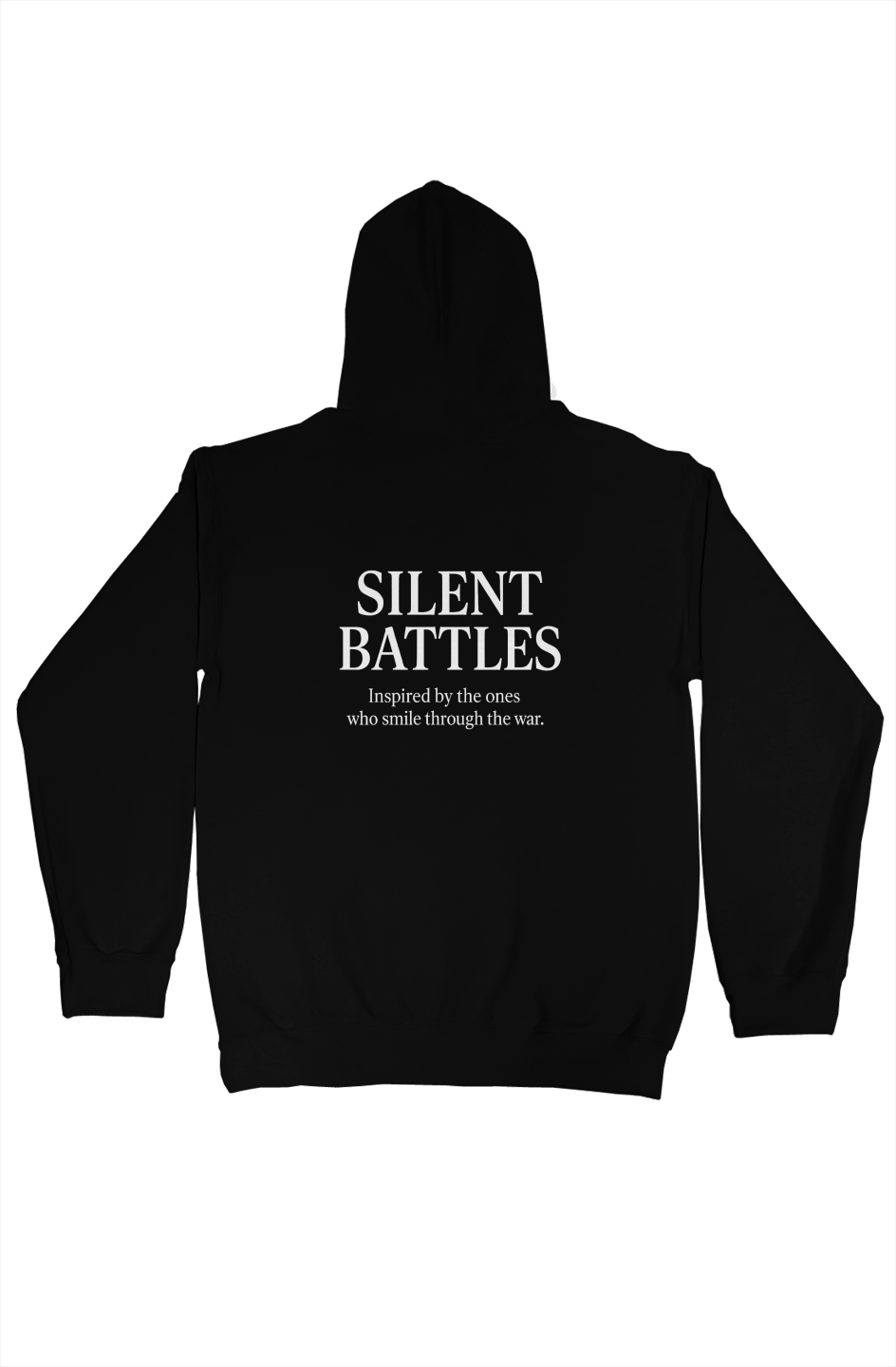 Silent Battles Enough Hoodie (Black)