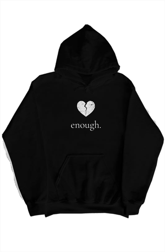 Silent Battles Enough Hoodie (Black) 